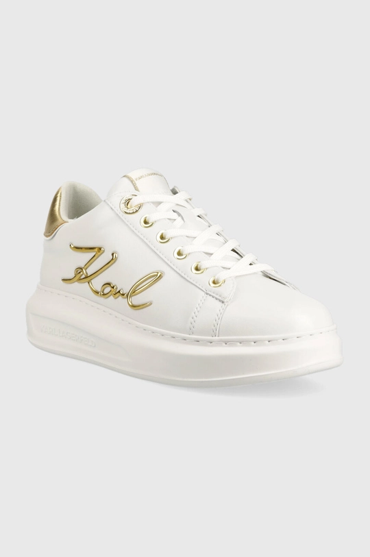 Karl Lagerfeld sneakers in pelle KAPRI bianco