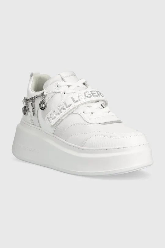 Karl Lagerfeld sneakers in pelle ANAKAPRI bianco