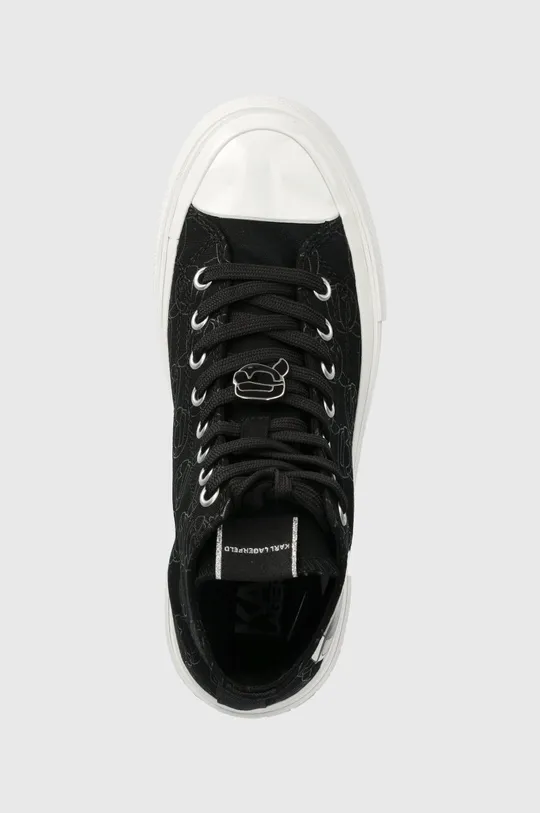 μαύρο Πάνινα παπούτσια Karl Lagerfeld KAMPUS III