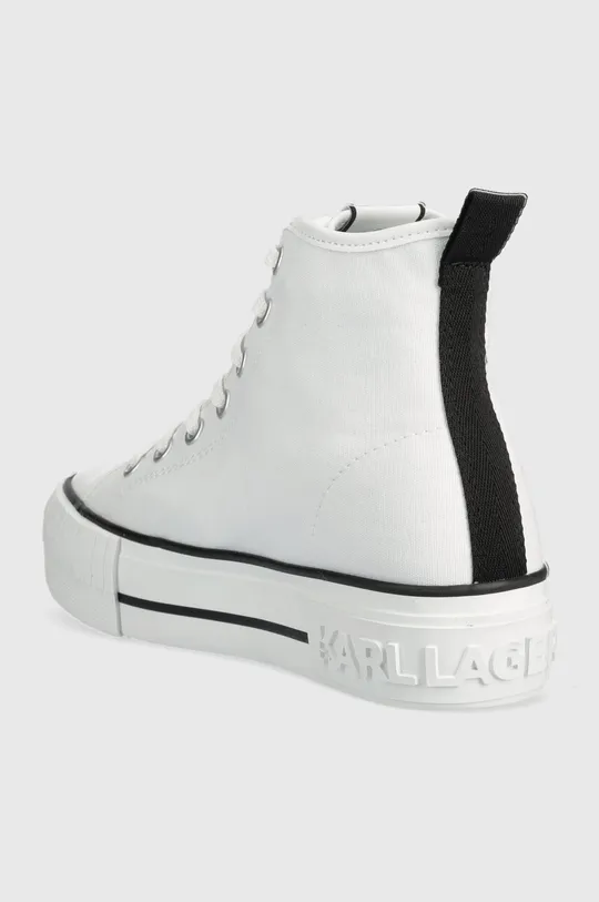 Πάνινα παπούτσια Karl Lagerfeld KAMPUS MAX  Πάνω μέρος: Συνθετικό ύφασμα, Υφαντικό υλικό Εσωτερικό: Συνθετικό ύφασμα, Υφαντικό υλικό Σόλα: Συνθετικό ύφασμα