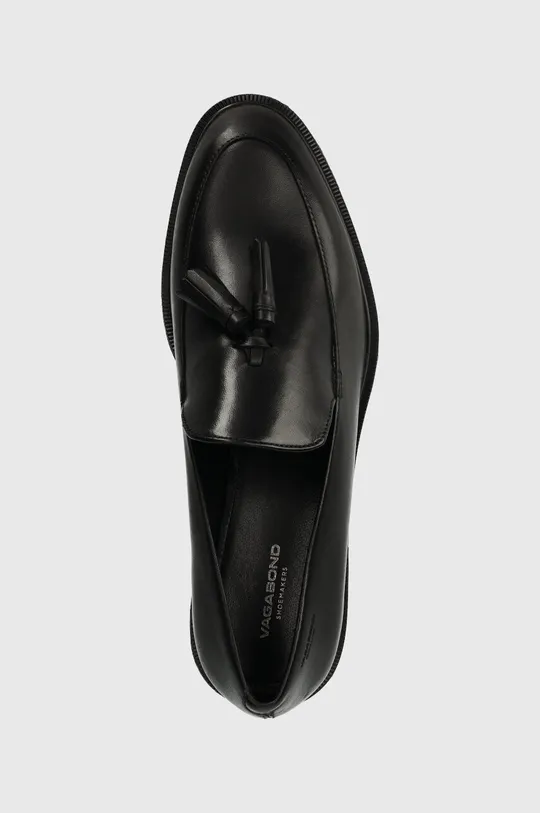 fekete Vagabond Shoemakers bőr mokaszin FRANCES 2.0