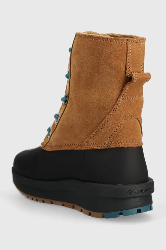 Columbia snow boots MORITZA SHIELD OH Uppers: Textile material, Suede Inside: Textile material Outsole: Synthetic material