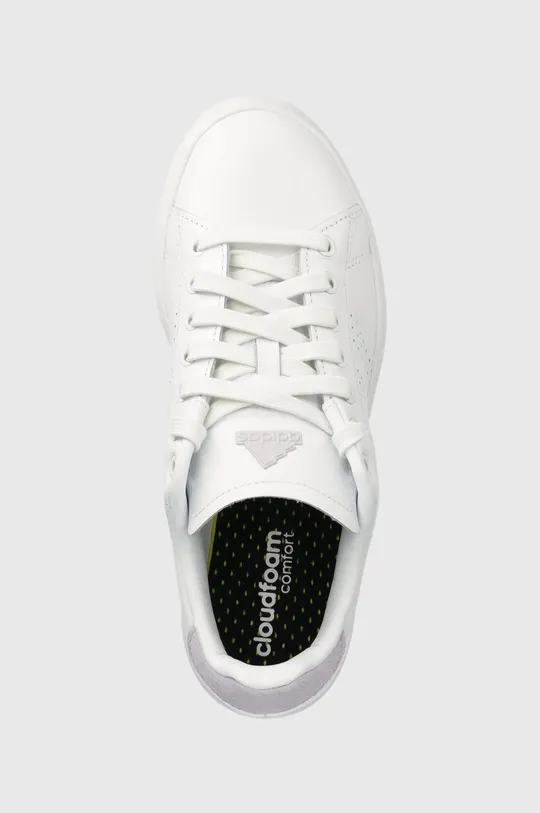 λευκό Δερμάτινα αθλητικά παπούτσια adidas ADVANTAGE PREMIUM