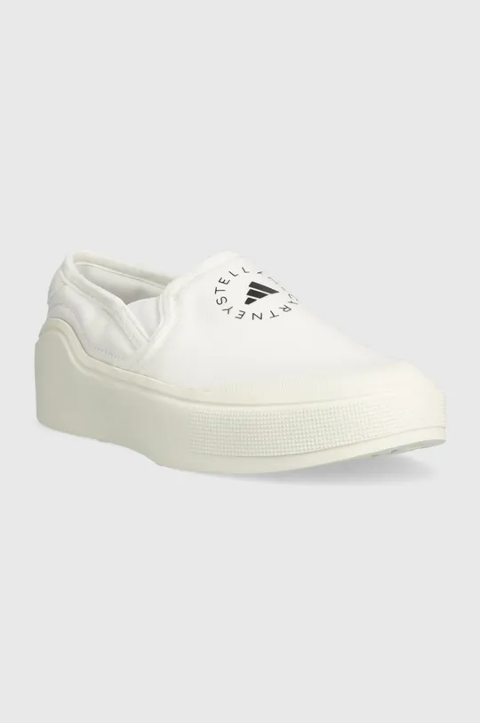 Πάνινα παπούτσια adidas by Stella McCartney λευκό