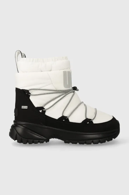 white UGG snow boots Yose Puffer Mid Women’s