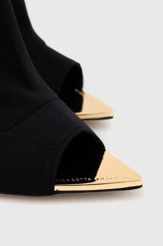 čierna Členkové topánky Elisabetta Franchi