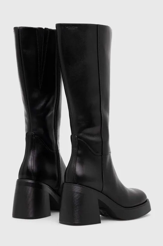 Usnjeni elegantni škornji Vagabond Shoemakers BROOKE Zunanjost: Naravno usnje Notranjost: Tekstilni material, Naravno usnje Podplat: Sintetični material