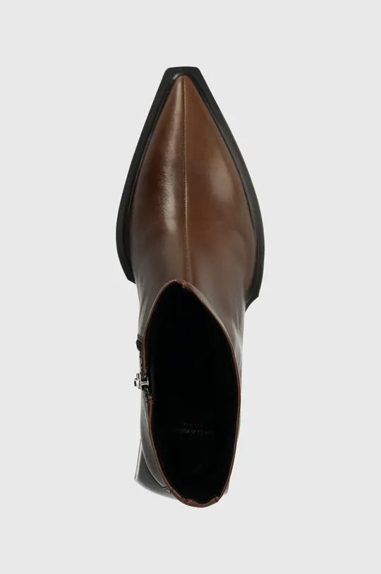hnedá Kožené členkové topánky Vagabond Shoemakers VIVIAN