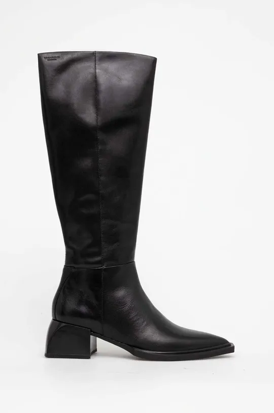 črna Usnjeni elegantni škornji Vagabond Shoemakers VIVIAN Ženski