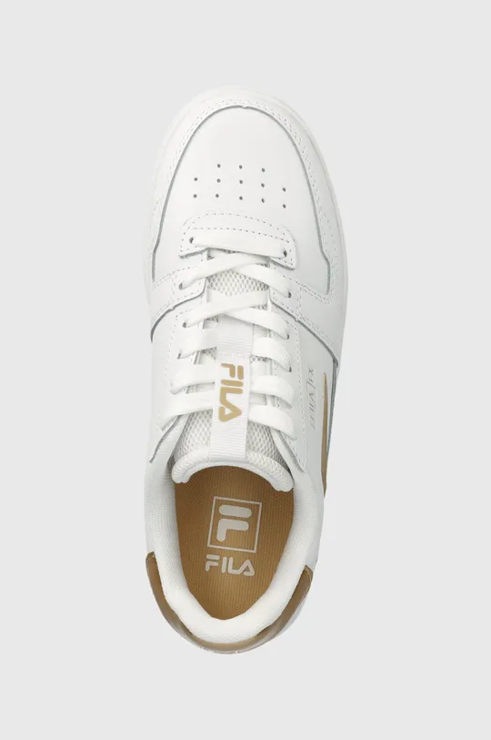 λευκό Δερμάτινα αθλητικά παπούτσια Fila FXVENTUNO PLATFORM