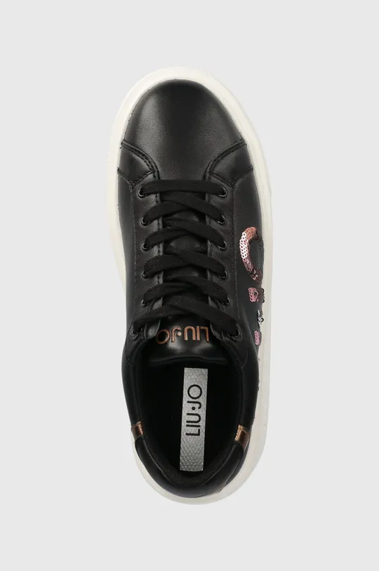 μαύρο Δερμάτινα αθλητικά παπούτσια Liu Jo KYLIE 22