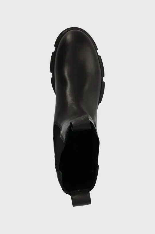 μαύρο Δερμάτινες μπότες Copenhagen