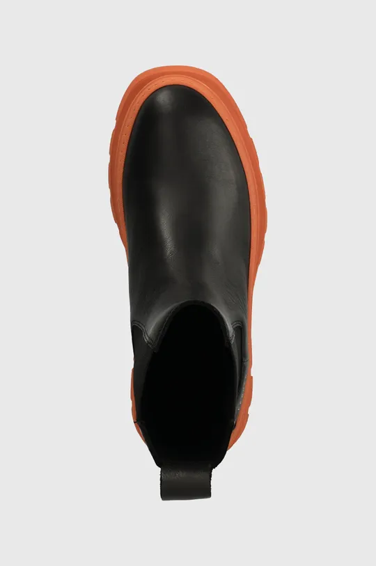 μαύρο Δερμάτινες μπότες τσέλσι Copenhagen