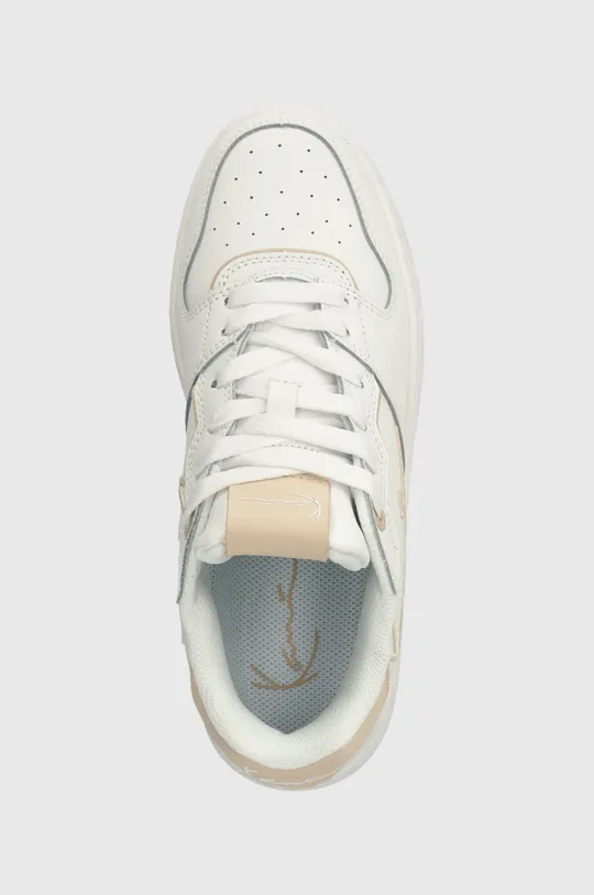 λευκό Δερμάτινα αθλητικά παπούτσια Karl Kani 89 UP Logo
