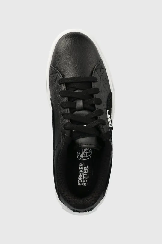 μαύρο Δερμάτινα αθλητικά παπούτσια Puma Karmen Logobsession