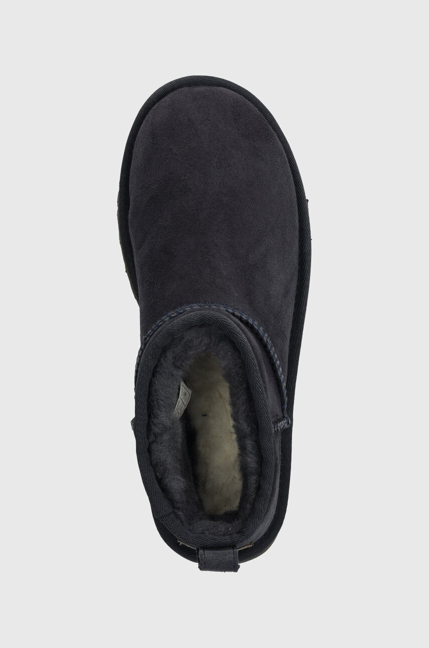 navy blue mini ugg boots