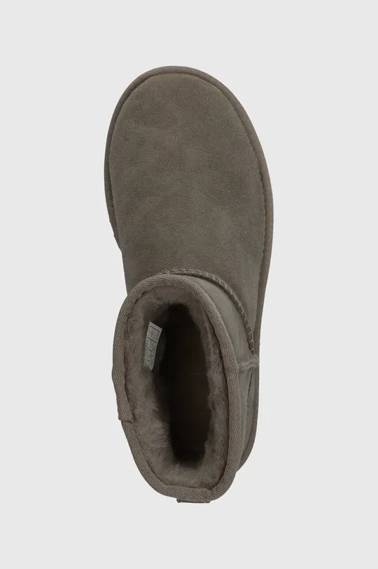 siva Čizme za snijeg od brušene kože UGG Classic Mini II
