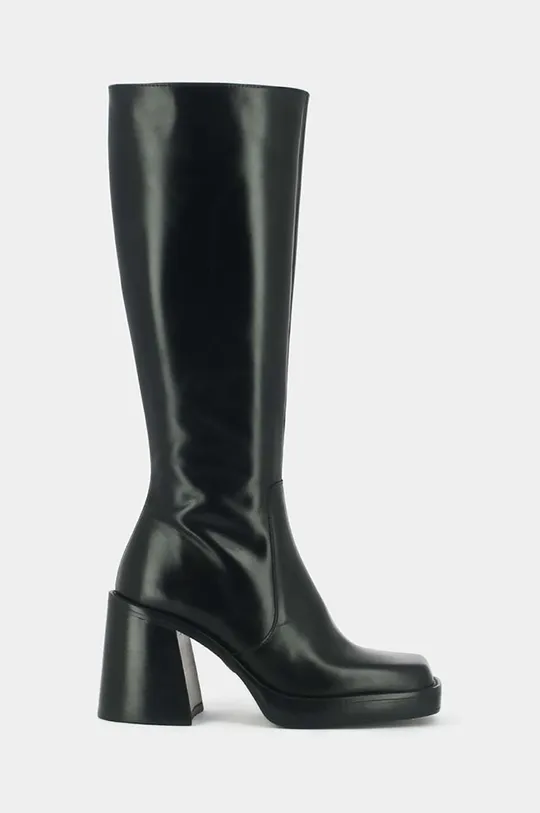 črna Usnjeni elegantni škornji Jonak BONBON CUIR Ženski