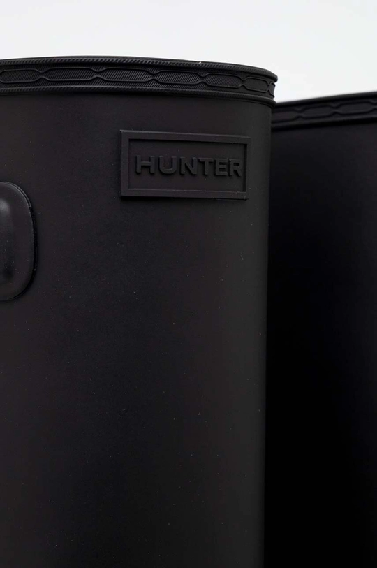 Γαλότσες Hunter Refined Tall μαύρο WFT2299RMA.BLK