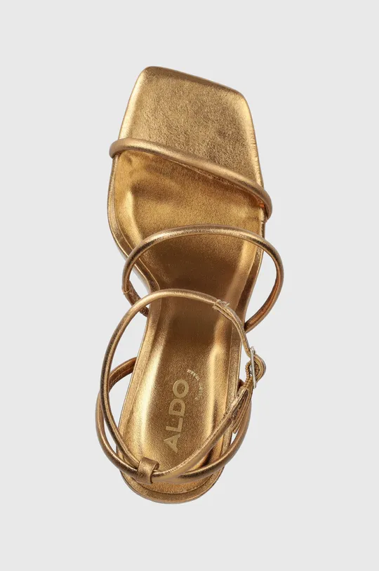 zlatá Kožené sandále Aldo Natayla