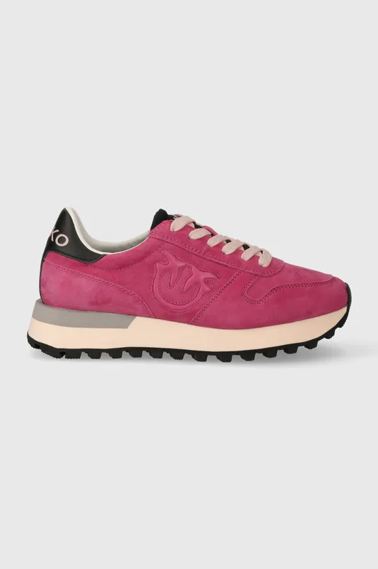 ροζ Σουέτ αθλητικά παπούτσια Pinko Los Angeles Γυναικεία