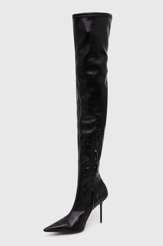 Elegantni škornji Pinko Lully črna