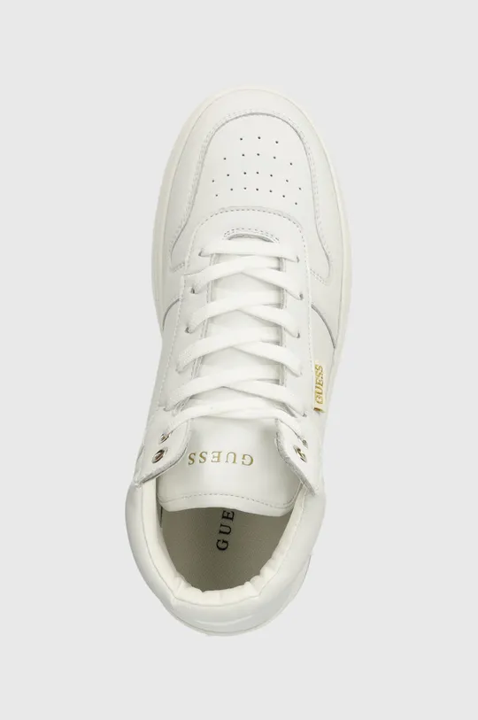 Guess sneakersy LINZY biały FL8LIZ.LEA12.WHITE