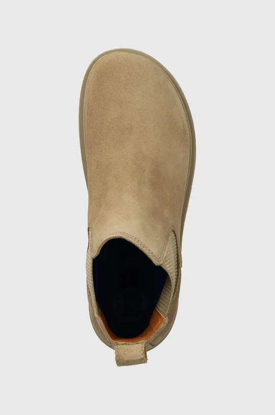 béžová Semišové kotníkové boty Birkenstock Highwood
