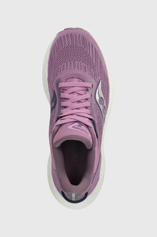 фиолетовой Обувь для бега Saucony Triumph 21