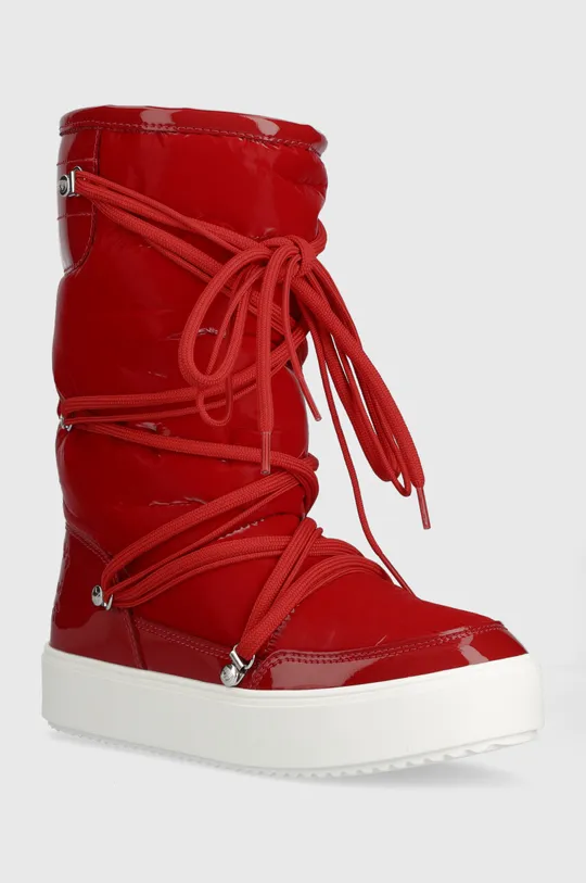 Зимові чоботи Chiara Ferragni червоний