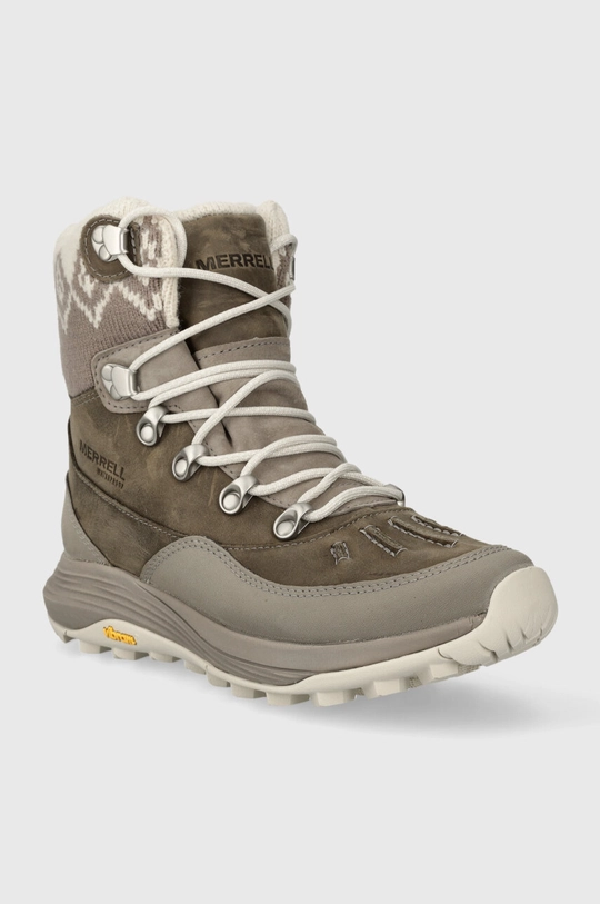 Topánky Merrell Siren 4 Thermo Mid Zip WP sivá