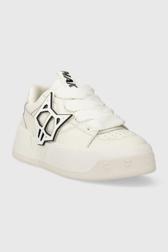 Naked Wolfe sneakers in pelle City bianco