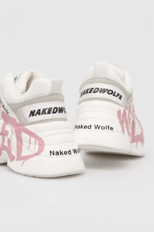 fehér Naked Wolfe sportcipő Track