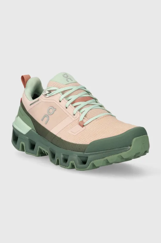 Παπούτσια On-running Cloudwander Waterproof ροζ