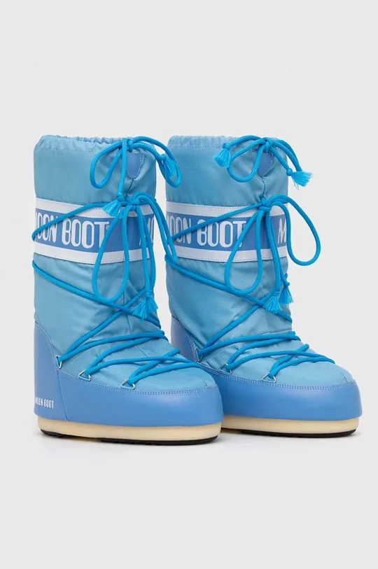 Moon Boot snow boots ICON NYLON blue