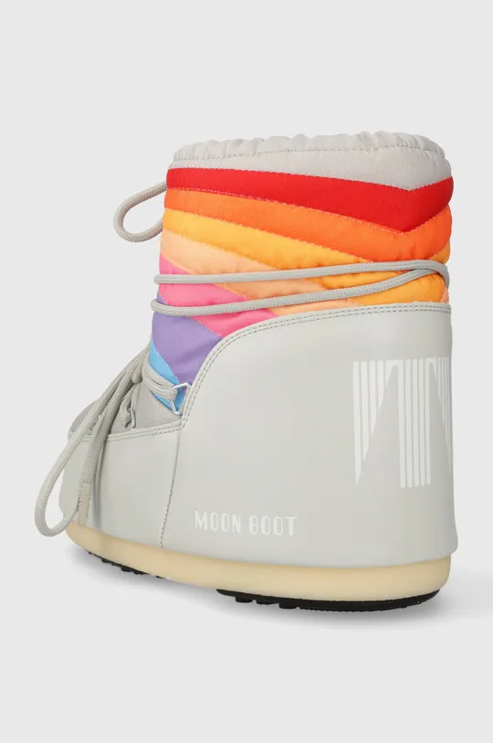 Čizme za snijeg Moon Boot ICON LOW RAINBOW GLACIER Vanjski dio: Sintetički materijal, Tekstilni materijal Unutrašnji dio: Tekstilni materijal Potplat: Sintetički materijal