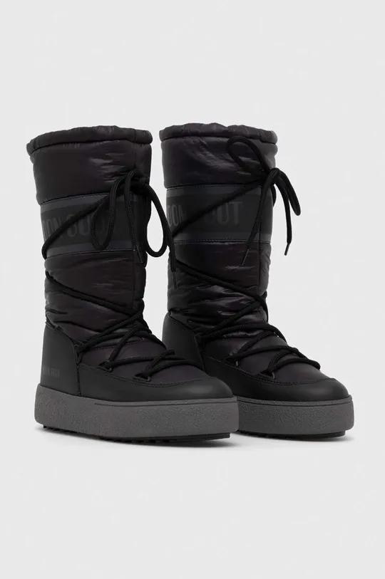 Moon Boot snow boots LTRACK HIGH NYLON WP black
