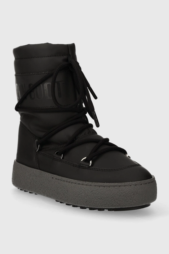 Moon Boot stivali da neve LTRACK TUBE RUBBER nero