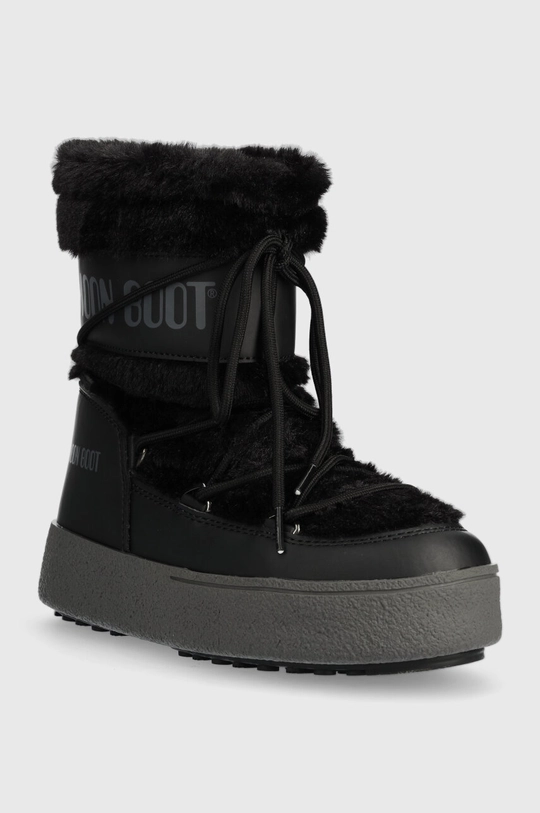 Snežke Moon Boot LTRACK FAUX FUR WP črna