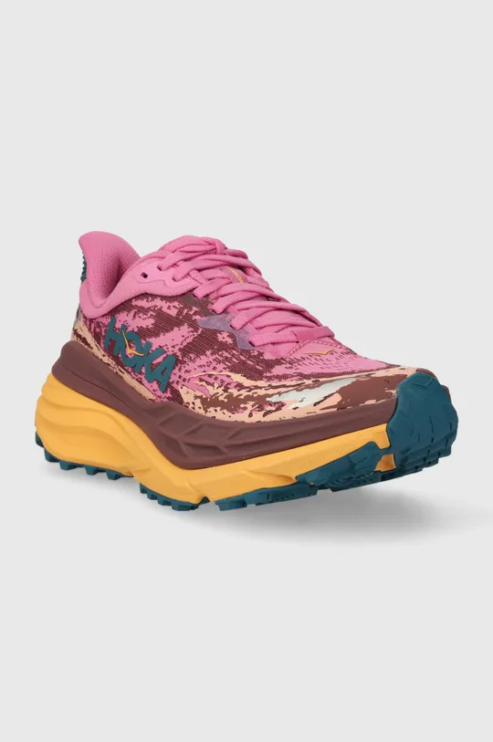 Обувь для бега Hoka Stinson 7 розовый