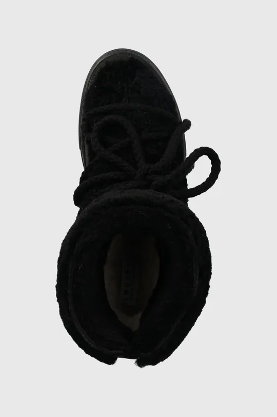 crna Vunene čizme za snijeg Inuikii CURLY