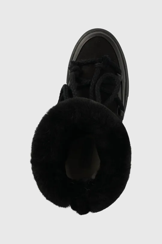 μαύρο Δερμάτινες μπότες χιονιού Inuikii CLASSIC HIGH
