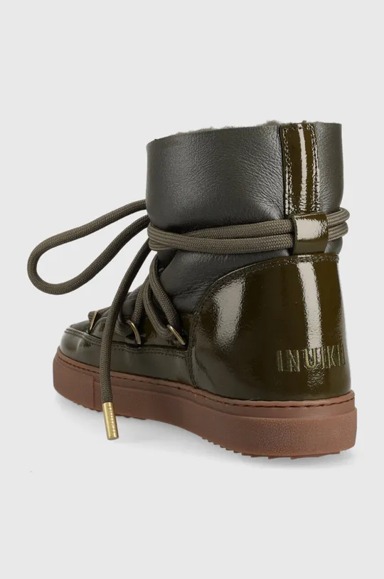 Kožne cipele za snijeg Inuikii Gloss  Vanjski dio: Prirodna koža Unutrašnji dio: Vuna Potplat: Sintetički materijal