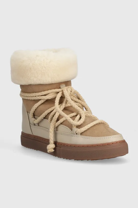 Δερμάτινες μπότες χιονιού Inuikii CLASSIC HIGH μπεζ