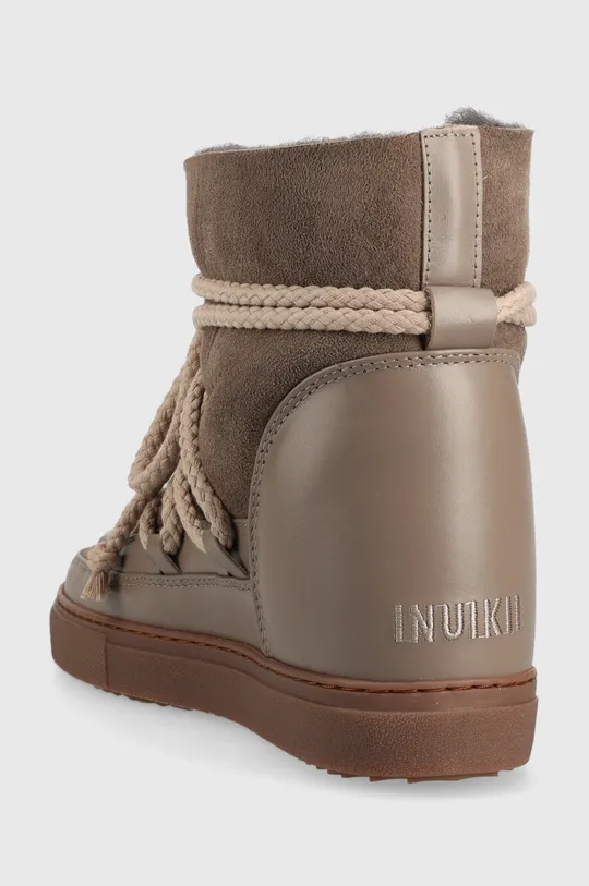 Kožne cipele za snijeg Inuikii CLASSIC WEDGE  Vanjski dio: Prirodna koža, Brušena koža Unutrašnji dio: Prirodna koža Potplat: Sintetički materijal