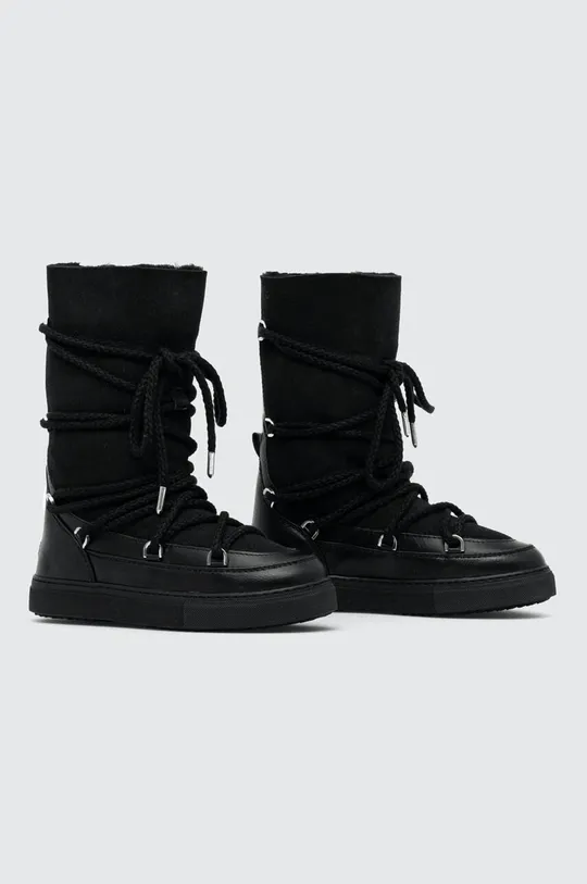 Δερμάτινες μπότες χιονιού Inuikii Classic High Laced μαύρο