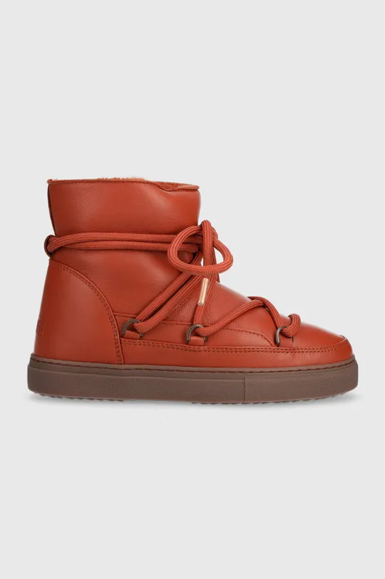 κόκκινο Δερμάτινες μπότες χιονιού Inuikii Full Leather Γυναικεία