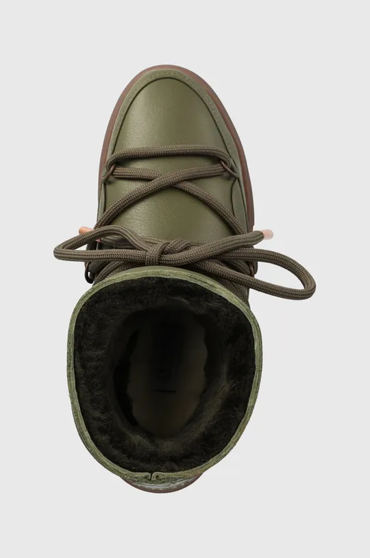 πράσινο Δερμάτινες μπότες χιονιού Inuikii Full Leather Wedge
