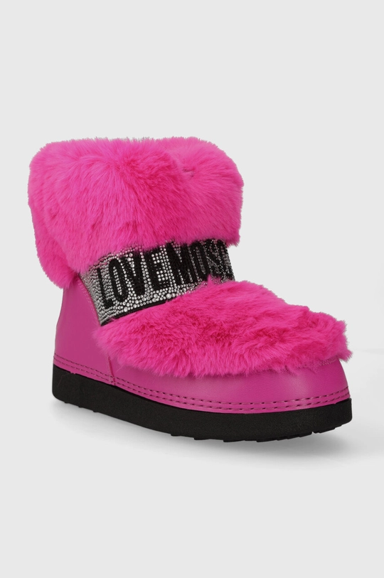 Μπότες χιονιού Love Moschino SKIBOOT20 ροζ