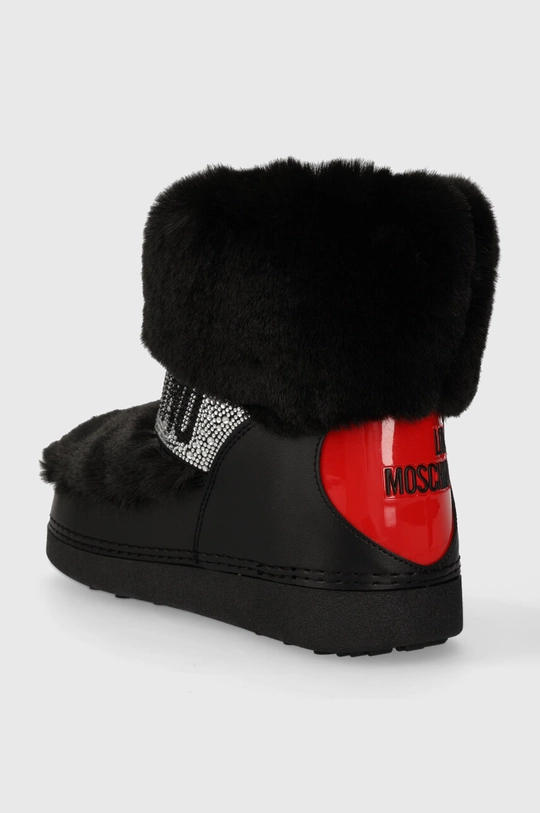 Love Moschino śniegowce SKIBOOT20 Cholewka: Materiał syntetyczny, Materiał tekstylny, Wnętrze: Materiał tekstylny, Podeszwa: Materiał syntetyczny